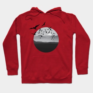 Serene landscape Hoodie